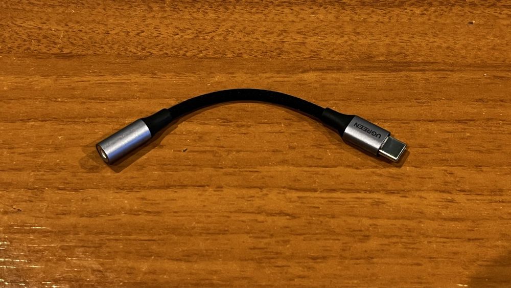 Adaptador USB-C para Jack 3.5mm