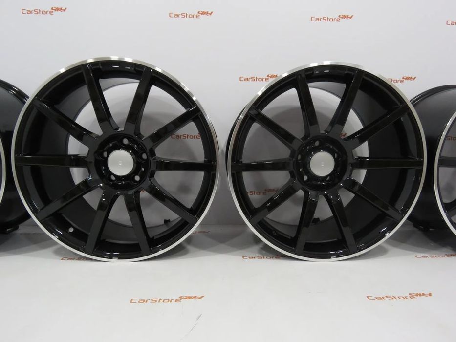 Jantes Riva NBZ 19 x 8.5 et 46 + 9.5 et 35  5x112 Preto Brilhante