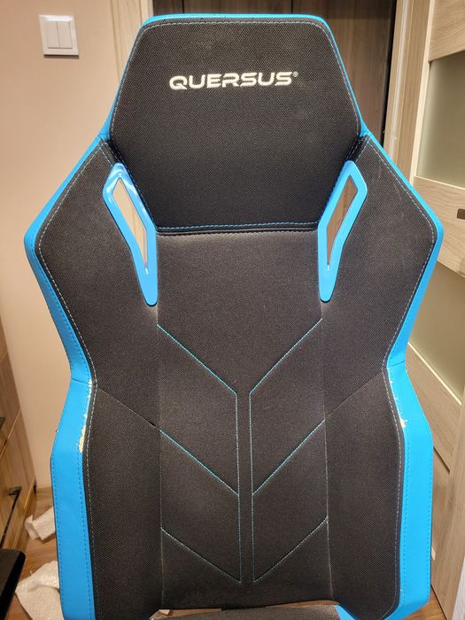 Oparcie krzesła biurowego/gamingowego Quersus 501 (model niebieski)
