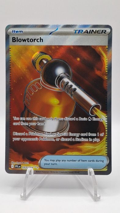 Karta pokemon Blowtorch 117/094