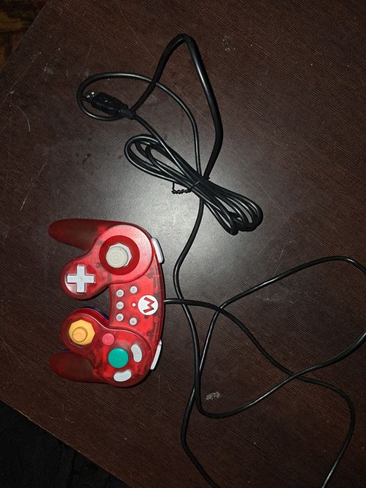 Pad przewodowy Gamecube USB styl Mario OKAZJA