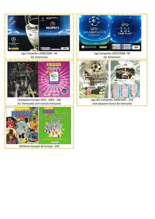 Cadernetas vazias futebol ver descrição Panini Topps e outras 2/3