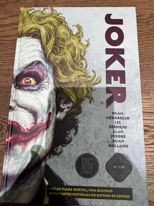Comic DC Black Label - BD Joker de Azzarello, Bermejo, Moore e Bolland