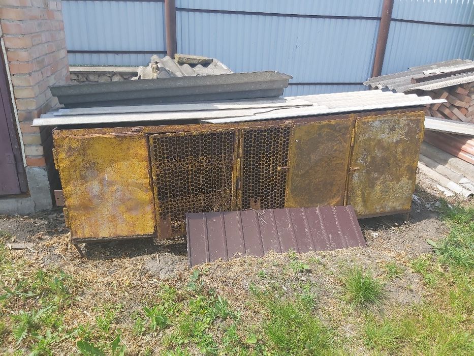 Клітка для кролів і нутрій металева 3шт.