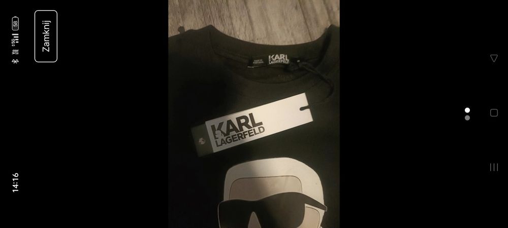 Nowa oryginalna koszula Karl Lagerfeld