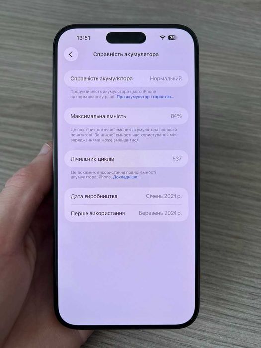 Iphone 15 Pro Max 256Gb Black Titanium