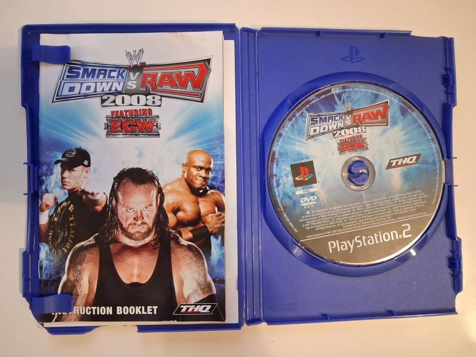 WWE SmackDown vs. Raw 2008 - PS2 (Completo)