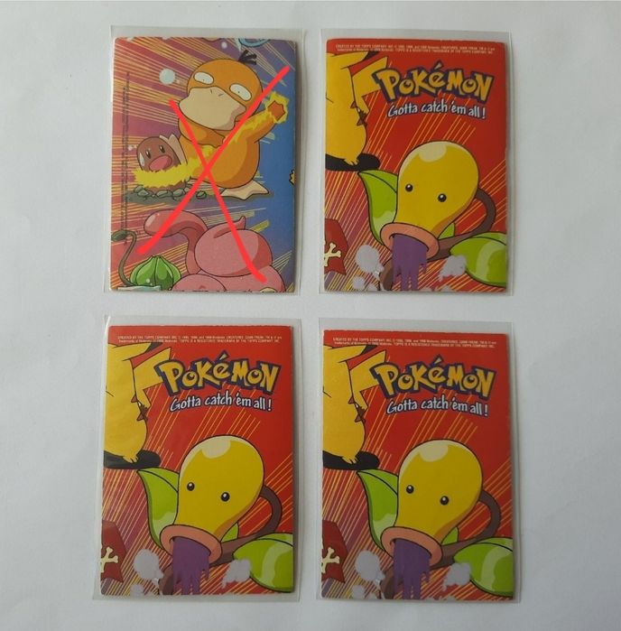 Cartas pokemon topps series 2
