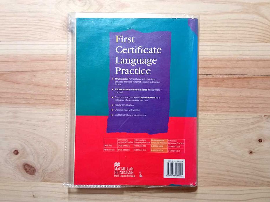 Livro First Certificate Language Practice - Exame FCE