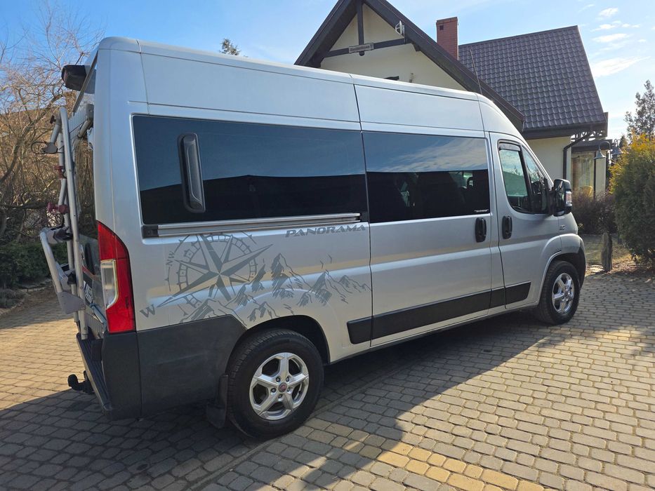 Fiat Ducato 2.3 150 Panorama Rodzinna wersja osobowa 8/9 campervan