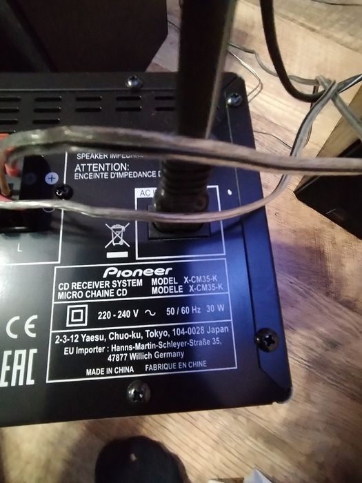 Програвач піонер x cm 35k