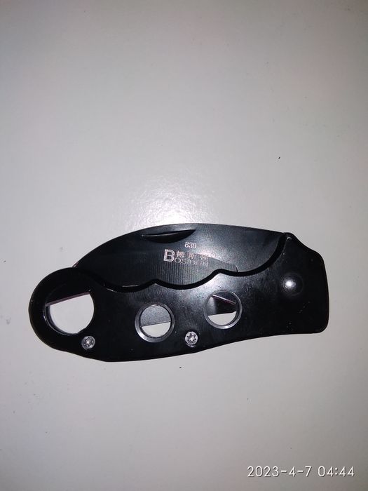 BOSIDUN 830 KNIFE (Karambit tática) preto