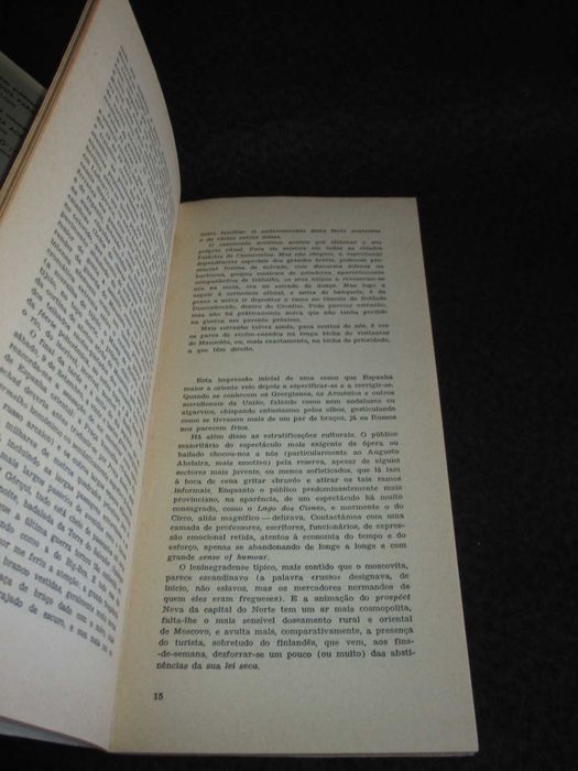 Livro Convite para a URSS Óscar Lopes