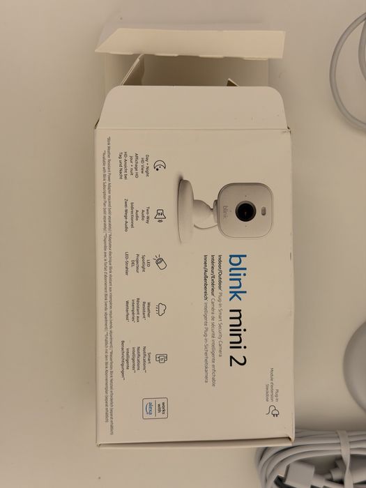 Pack 3x Câmaras Blink Mini 2 HD (Amazon) – Novas / Sem Uso
