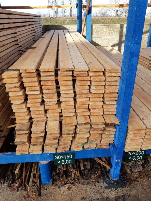 Доска Обрезная 100х30, 120х30, 150х30, 30х200 мм Купить Киев