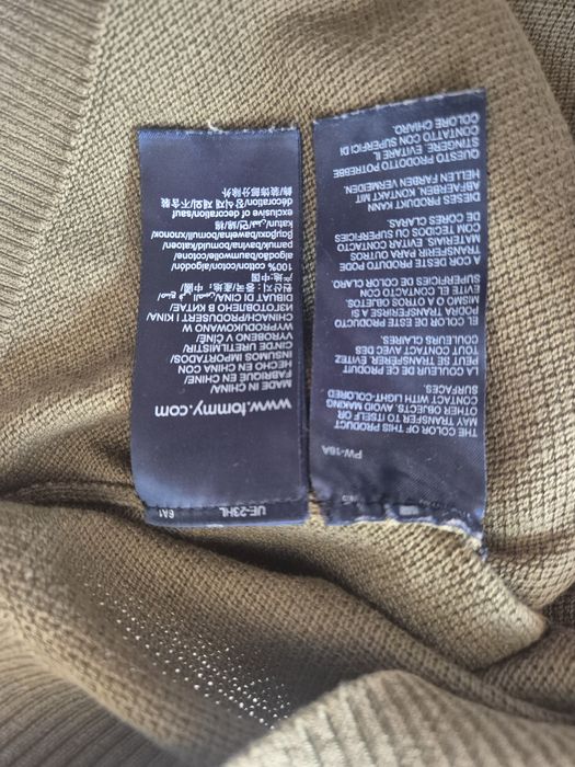Sweterek khaki Tommy Jeans
