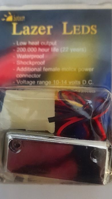 Iluminação LED universal para placas de veículos cor prateado