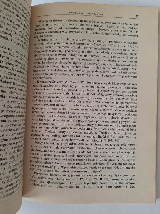 Amazonki - greckie źródła literackie do historii mitu,Masłowska-Nowak