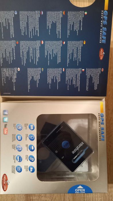 Lokalizator Interphone GPS Safetracker +dedykowana ładowarka