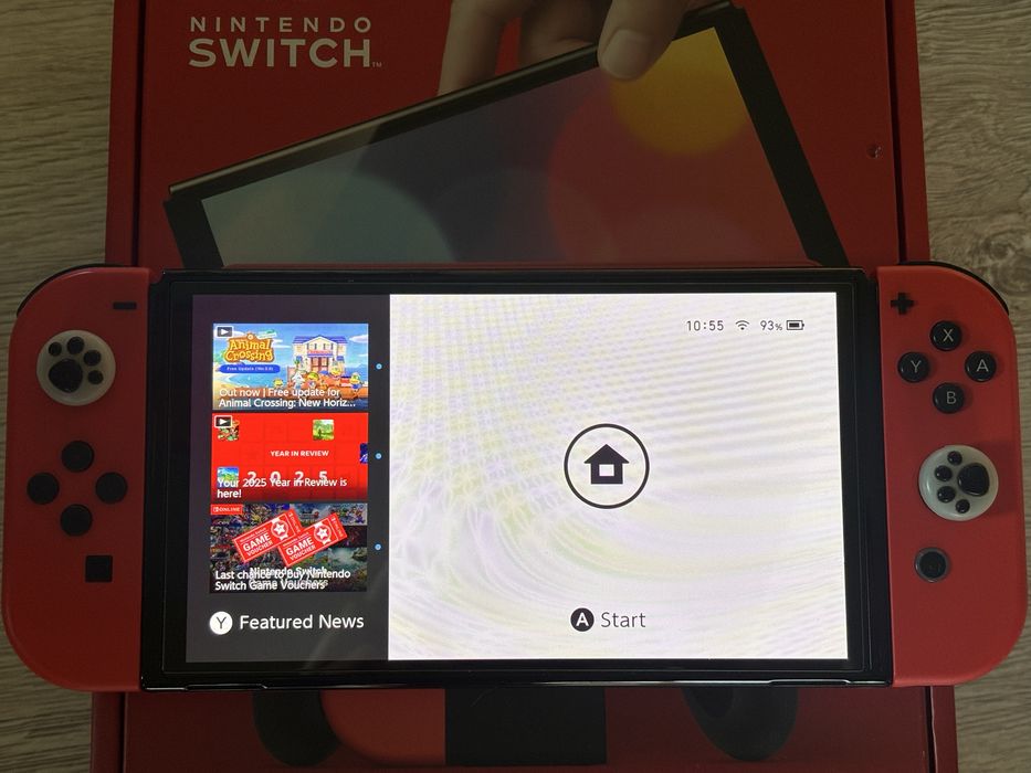Konsola Nintendo Switch OLED Mario Red Edition