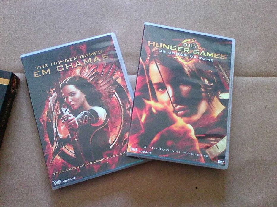 Hunger Games 2 filmes Em chamas / Jogos de Fome