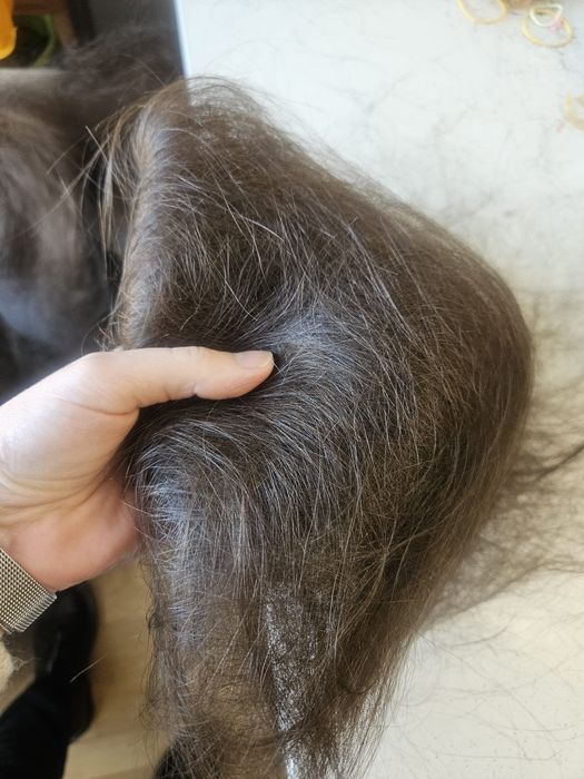 Włosy naturalne na dredy 500 g blond + 500 g brąz