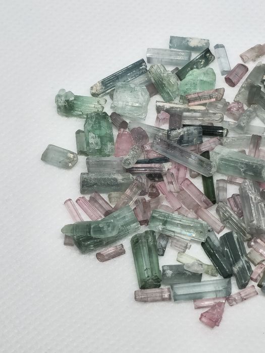 Turmalinas Naturais Mistas 20g, pedras preciosas