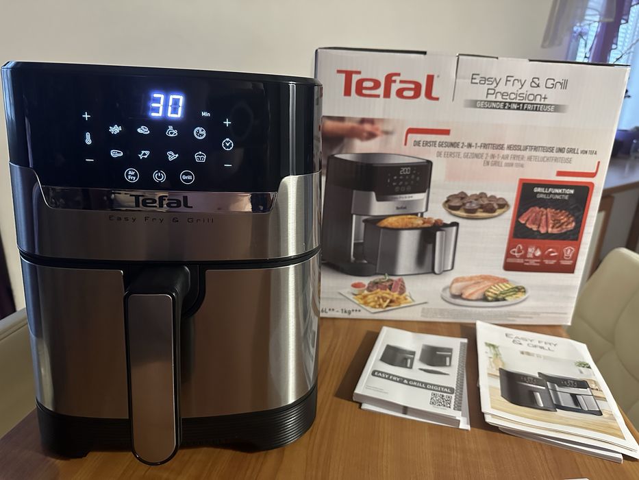 NEW Мультипіч Мультипечь Аэрогриль TEFAL Fry&Grill (8499грн Moyo)