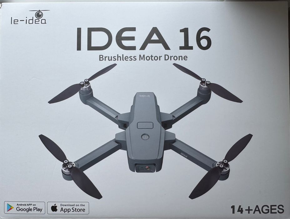 Drone NOVO IDEA 16P | Desvio de Obstáculos | Câmera HD | App