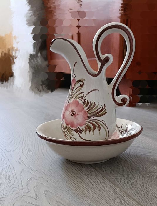 Decorative Jar with Saucer443898230358691841