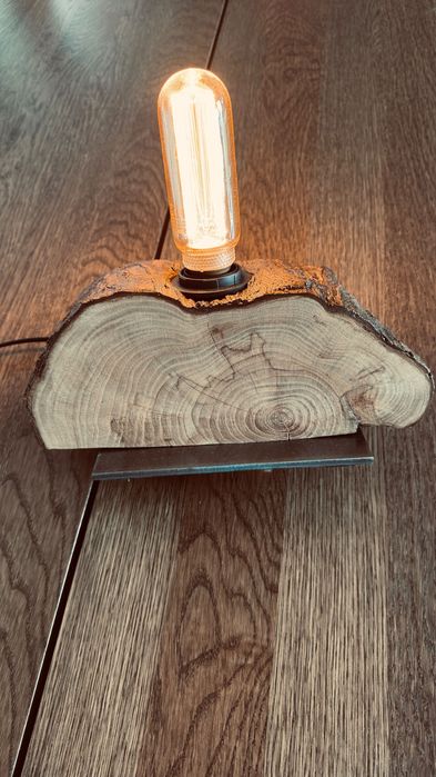 Lampa stojąca pojedyńcza ,lampka nocna (Jabłoń)
