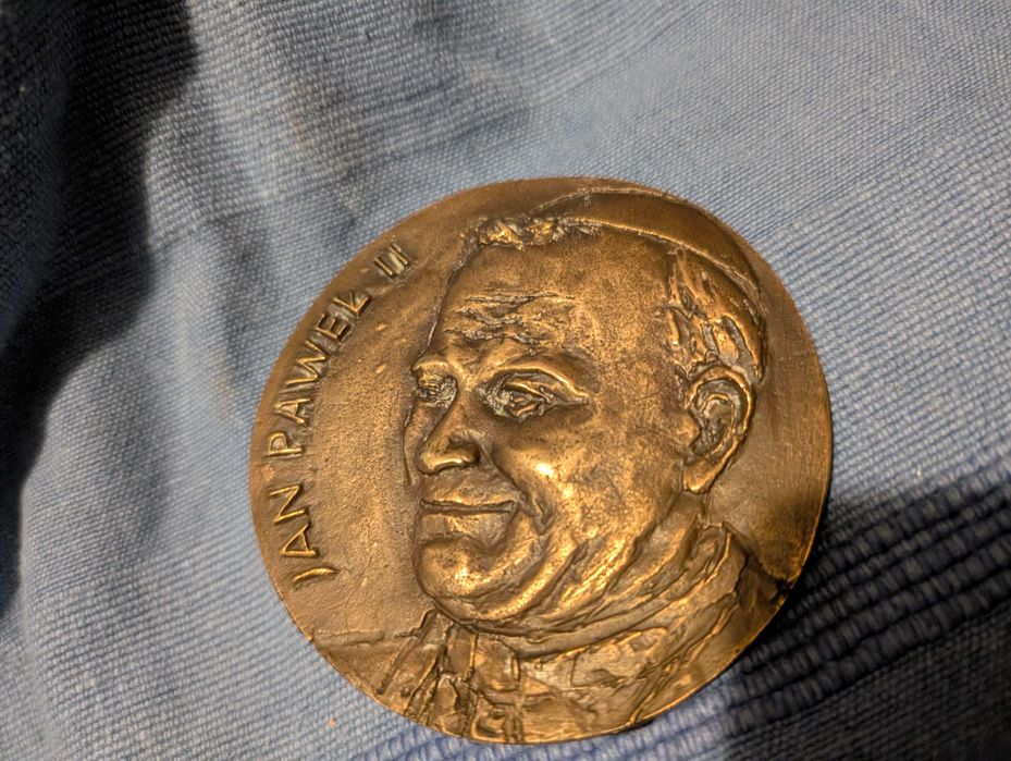 medalion okolicznościowy - miedź