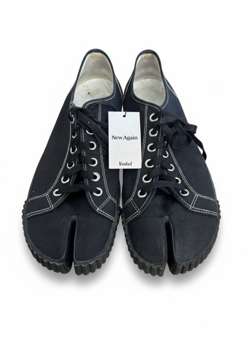 Maison Margiela Tabi Canvas Sneakers Black — Rozmiar 46 — Oryginalne!