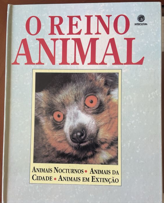 2 livros da coleção "O Reino Animal"