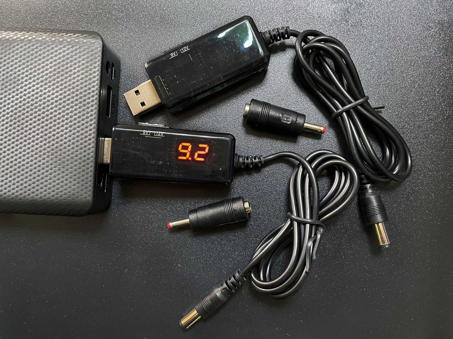 Лот перехідників USB 9-12В для Wi-Fi роутерів модемів освітлення