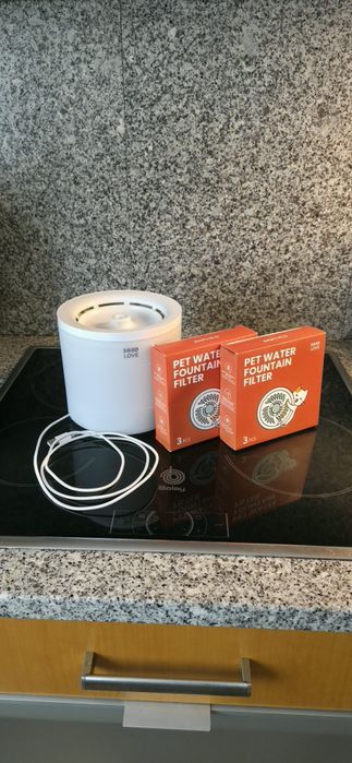 Bebedouro HHoLove como novo c/ 4 filtros