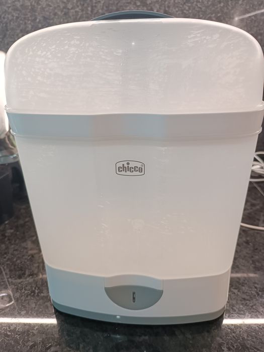 Esterilizador a Vapor Chicco SterilNatural 2 em 1 – Como Novo (com Caixa)