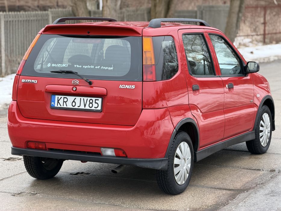 Suzuki Ignis / Salon Polska / 1.3 Benzyna /Bez rdzy / Niski przebieg /