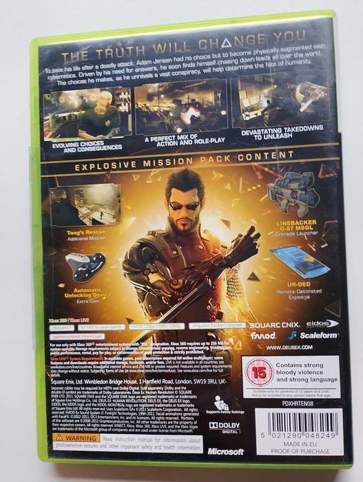 Deus ex gra Xbox 360