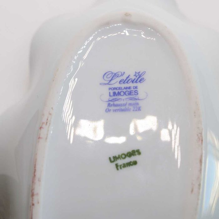 Pequena travessa em porcelana de Limoges