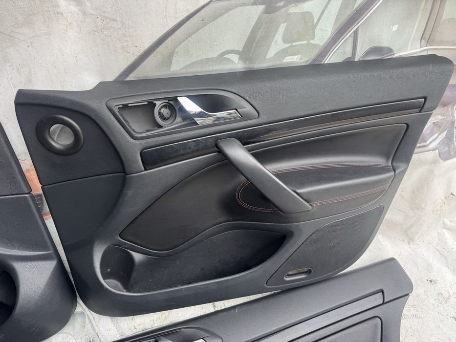 Дверні карти skoda octavia a5 шкода октавія а5 карти дверей шкіра