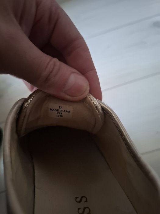 Buty guess damskie trampki złote 37 na lato