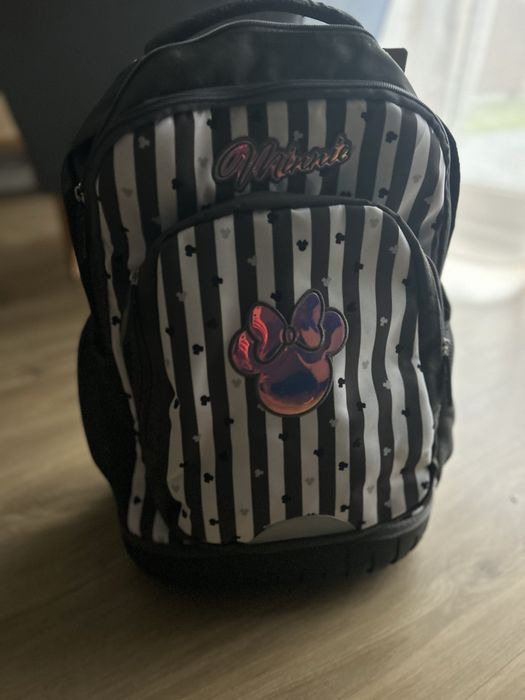 Plecak szkolny na kółkach BeUniq  Myszka Minnie Mouse