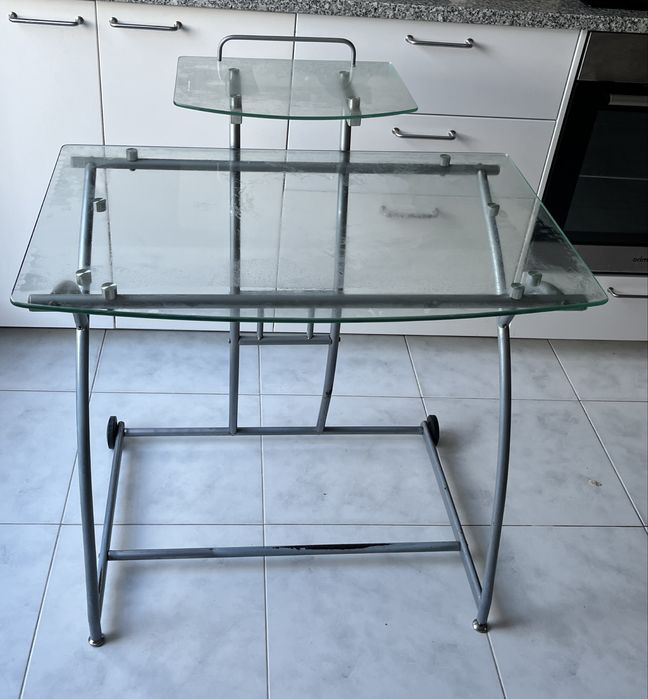 Mesa de vidro para tv