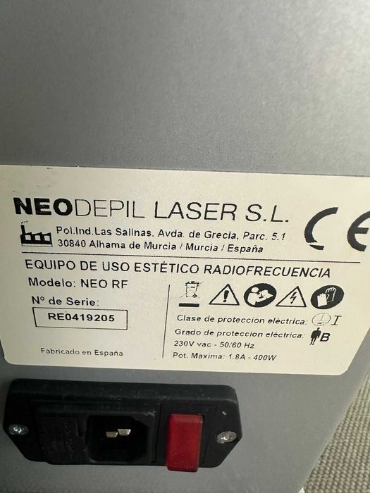 Pressoterapia + infraverm Tahe + marquesa regulável + radiofrequência