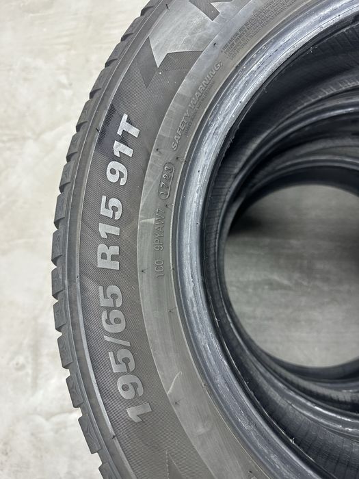 Комплект зимових  шин 195 65 15 91Т KUMHO WinterCraft WP52