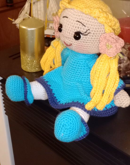 Boneca em Amigurumi