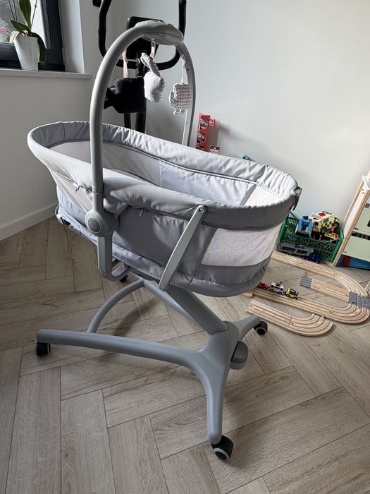 Chicco baby hug 4w1 szare materacyk fiki miki