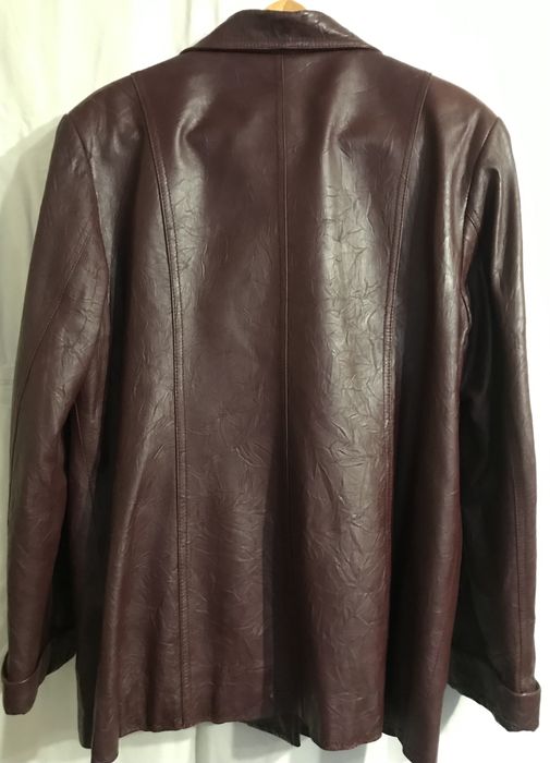 Кожаный пиджак