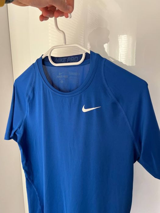 Męska Sportowa Termo Koszula Nike Pro Combat Dri-Fit do Siłowni